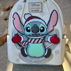 Loungefly White Stitch Character Backpack